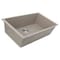 Nantucket Sinks 33-inch Undermount Granite Composite Sink in Truffle PR3320-TR-UM - alternate 3